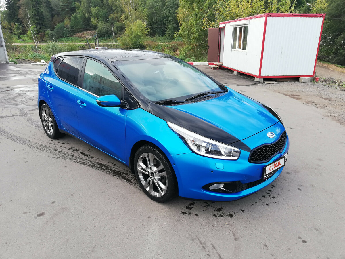 Kia Ceed 2019 хэтчбек синий