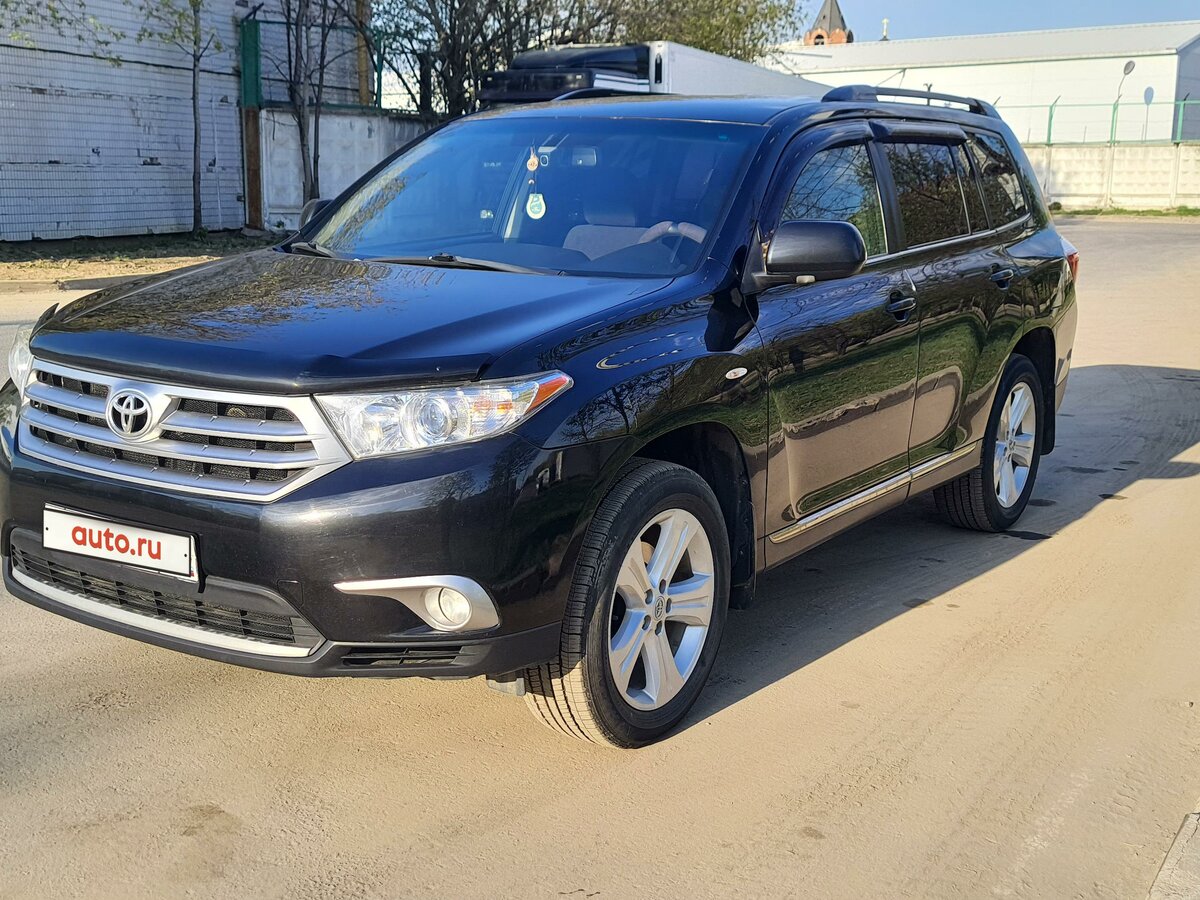Купить б/у Toyota Highlander II (U40) Рестайлинг 3.5 AT (273 л.с.) 4WD ...