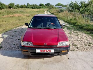 1989 Honda Civic IV, красный, 135000 рублей, вид 1