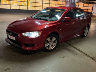 2008 Mitsubishi Lancer X, красный, 950000 рублей, вид 1