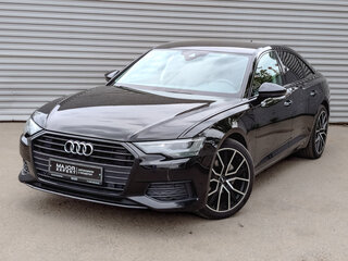 2020 Audi A6 40 TFSI V (C8), чёрный, 3590000 рублей, вид 1