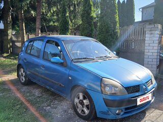 2003 Renault Clio II Рестайлинг 2, синий, 290000 рублей, вид 1