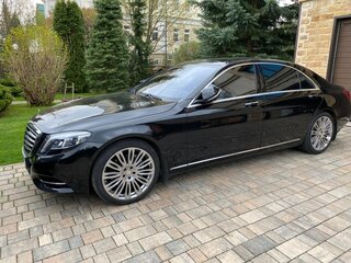 2014 Mercedes-Benz S-Класс 350 CDI BlueTEC Long 7G-TRONIC VI (W222, C217), чёрный, 4490000 рублей, вид 1
