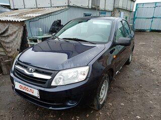 2013 Lada (ВАЗ) Granta I, синий, 310000 рублей, вид 1