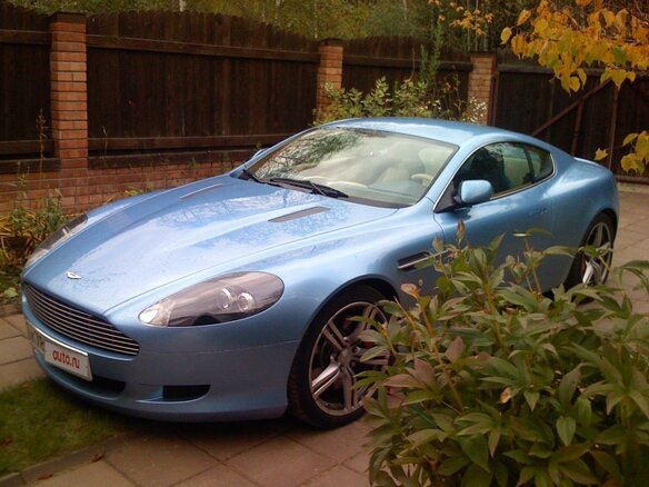 Купить б/у Aston Martin DB9 I 5.9 AT (450 л.с.) бензин автомат в Москве ...