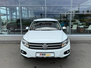 2014 Volkswagen Tiguan I Рестайлинг, белый, 1484000 рублей, вид 1