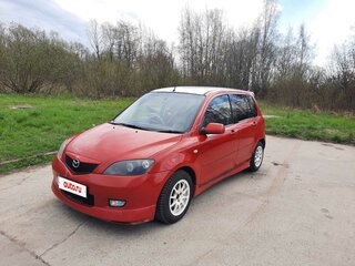 2004 Mazda Demio II (DY), красный, 235000 рублей, вид 1
