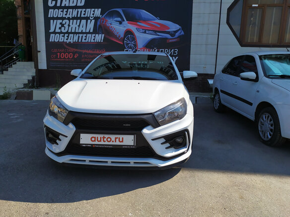 2018 Lada (ВАЗ) Vesta I, белый - вид 1