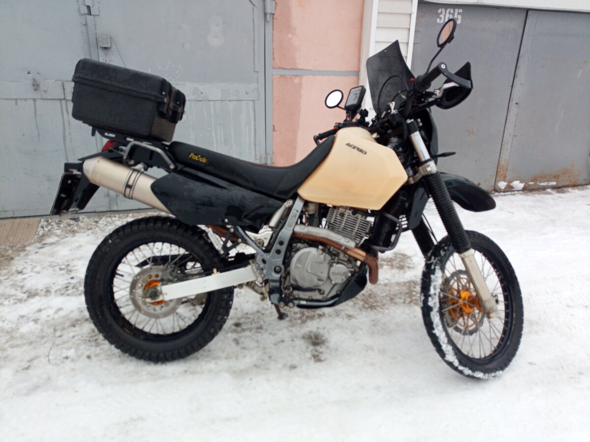 Suzuki dr650 RTW ready