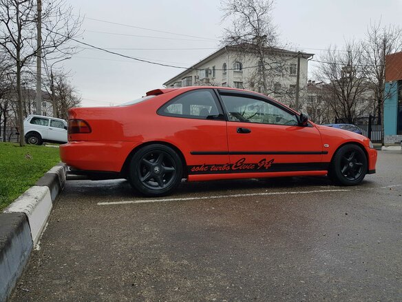 1994 Honda Civic V, красный - вид 3