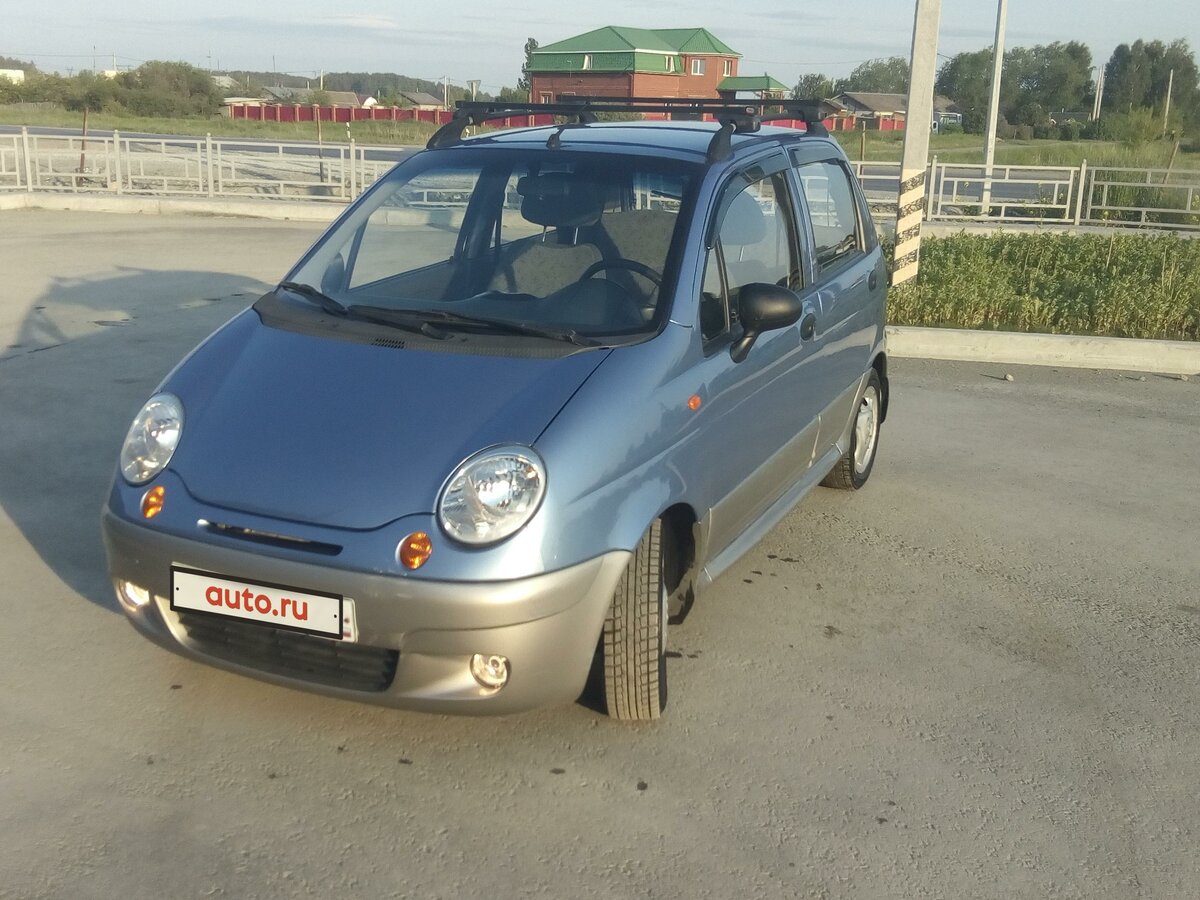 Daewoo Matiz 2007 РіРѕР»СѓР±РѕР№