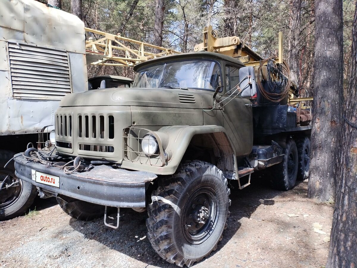 Купить б/у ЗИЛ Буровые установки в Новосибирске: зелёный буровая ...