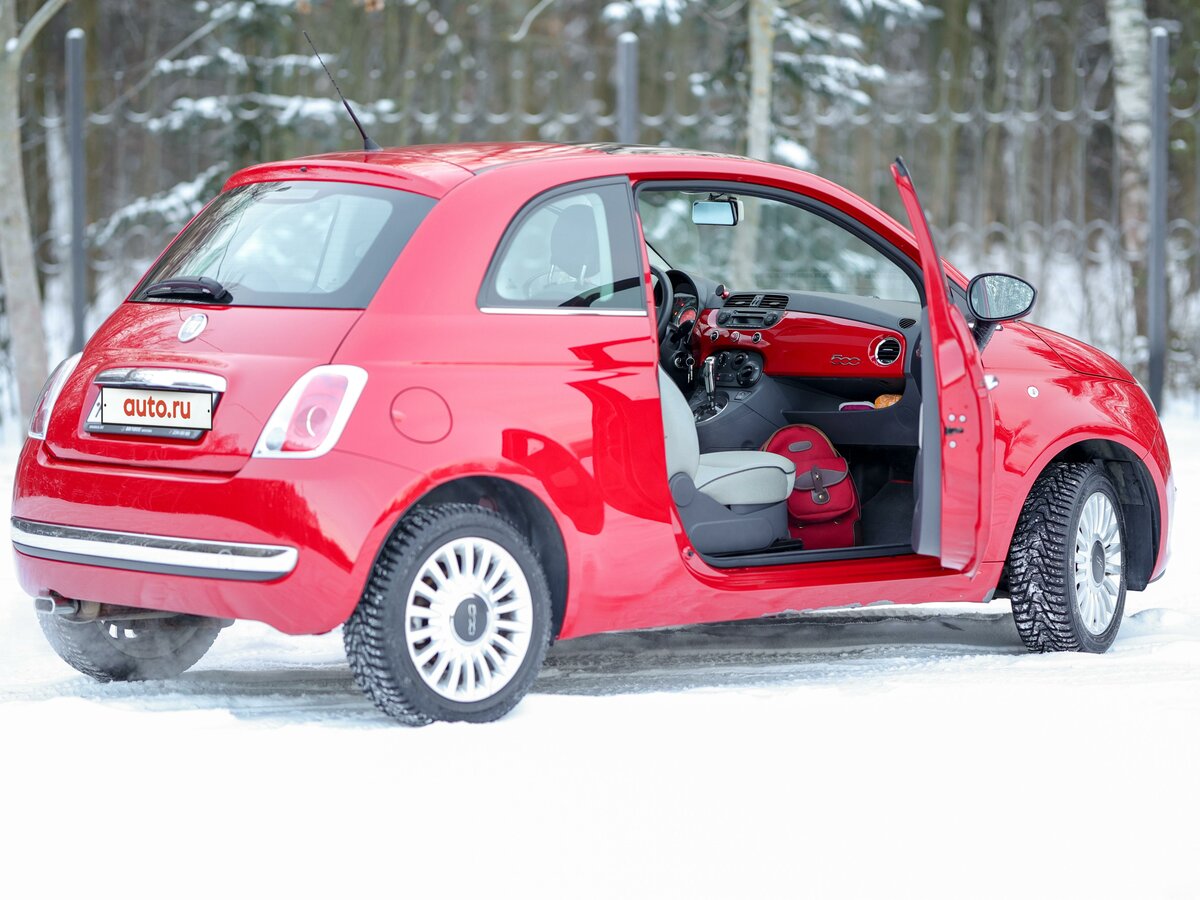 Купить б/у Fiat 500 II 1.4 AMT (100 л.с.) бензин робот в Звенигороде ...