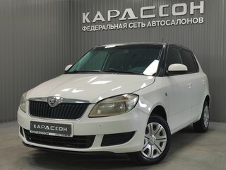 2013 Skoda Fabia II Рестайлинг, белый, 435000 рублей, вид 1