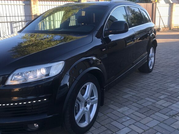 2008 Audi Q7 I (4L), чёрный