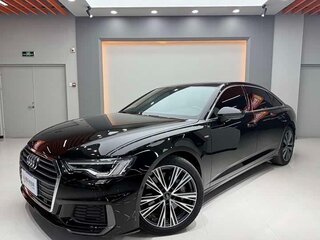 2022 Audi A6 55 TFSI Long V (C8) Рестайлинг, чёрный, 4850014 рублей, вид 1