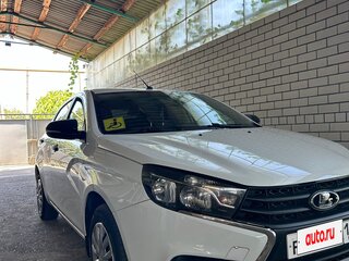 2020 Lada (ВАЗ) Vesta I, белый, 970000 рублей, вид 1