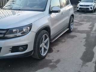 2012 Volkswagen Tiguan I Рестайлинг, серебристый, 700000 рублей, вид 5