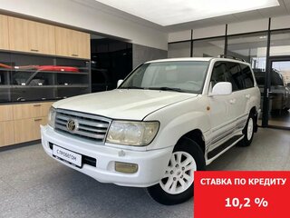 2006 Toyota Land Cruiser 100 Series Рестайлинг 2, белый, 1390000 рублей, вид 1