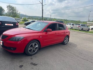 2007 Mazda 3 I (BK) Рестайлинг, красный, 525000 рублей, вид 2