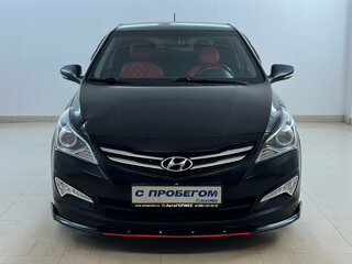 2014 Hyundai Solaris I Рестайлинг, чёрный, 715000 рублей, вид 2