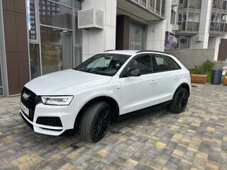 2018 Audi Q3 I (8U) Рестайлинг, белый, 2500000 рублей, вид 1