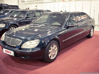 2003 Mercedes-Benz S-Класс Pullman IV (W220), синий, 5500000 рублей, вид 1