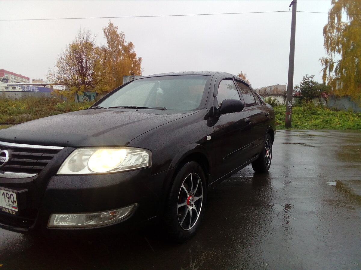Nissan Almera 2006 черный