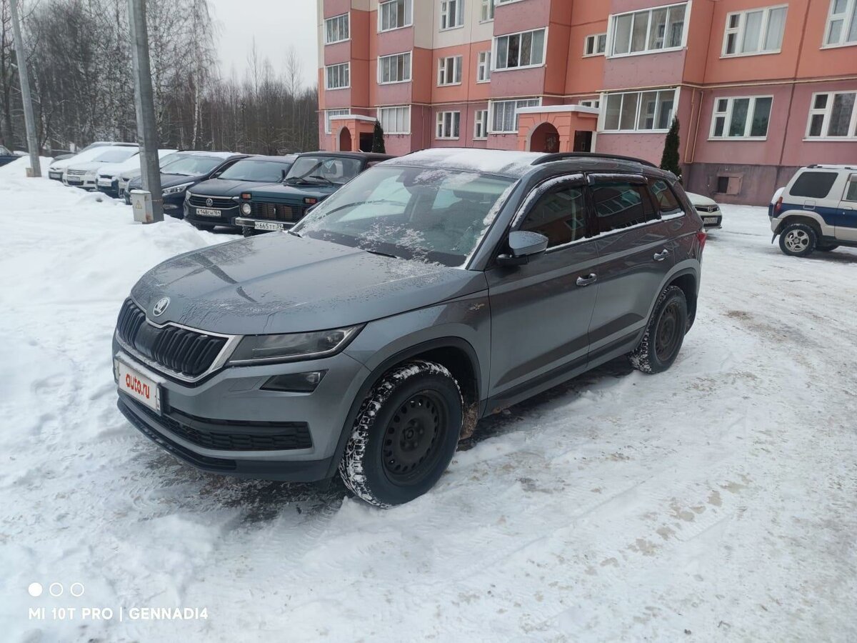 Шкода кодиак серый