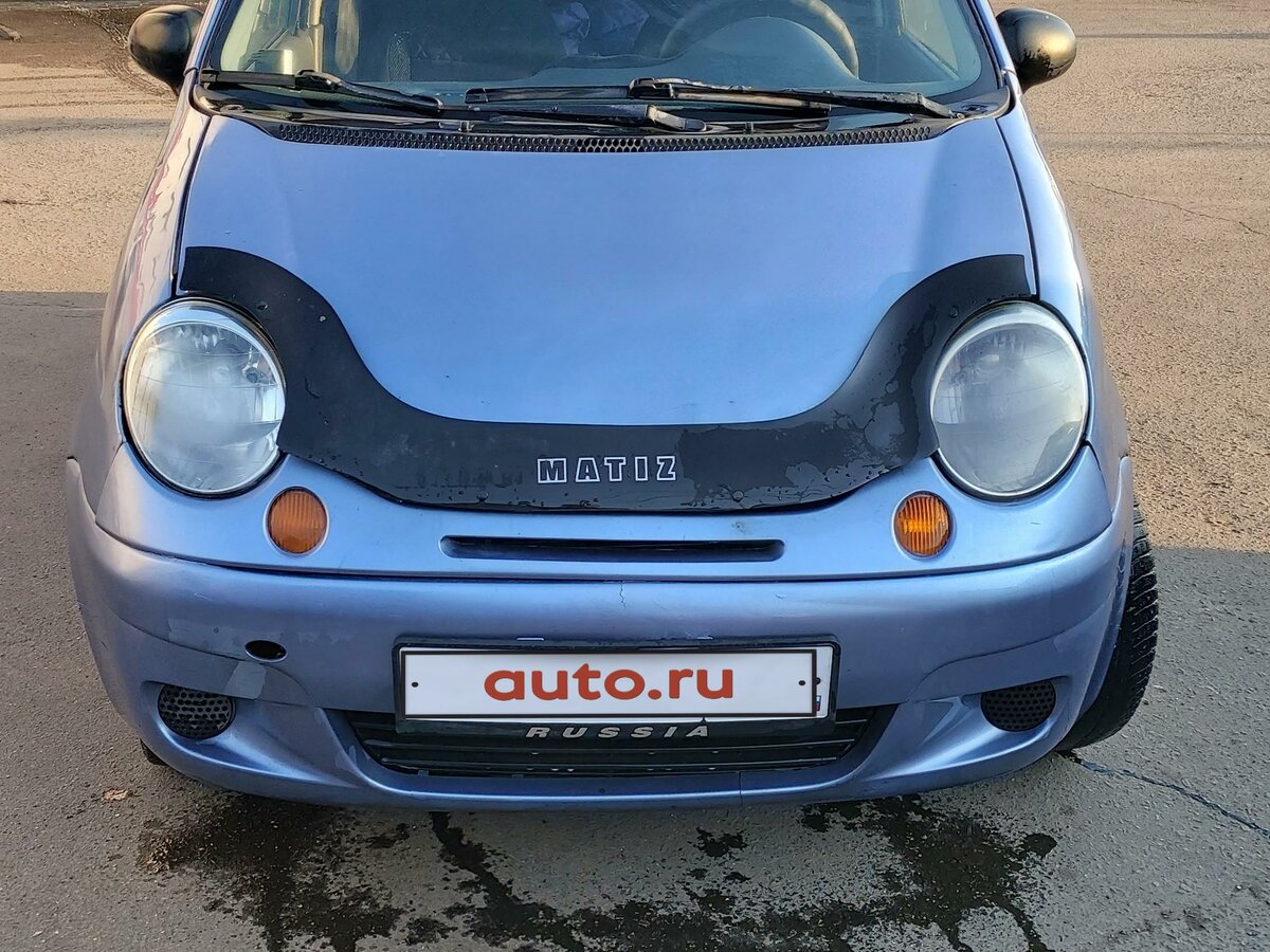 Daewoo Matiz 2007 РіРѕР»СѓР±РѕР№