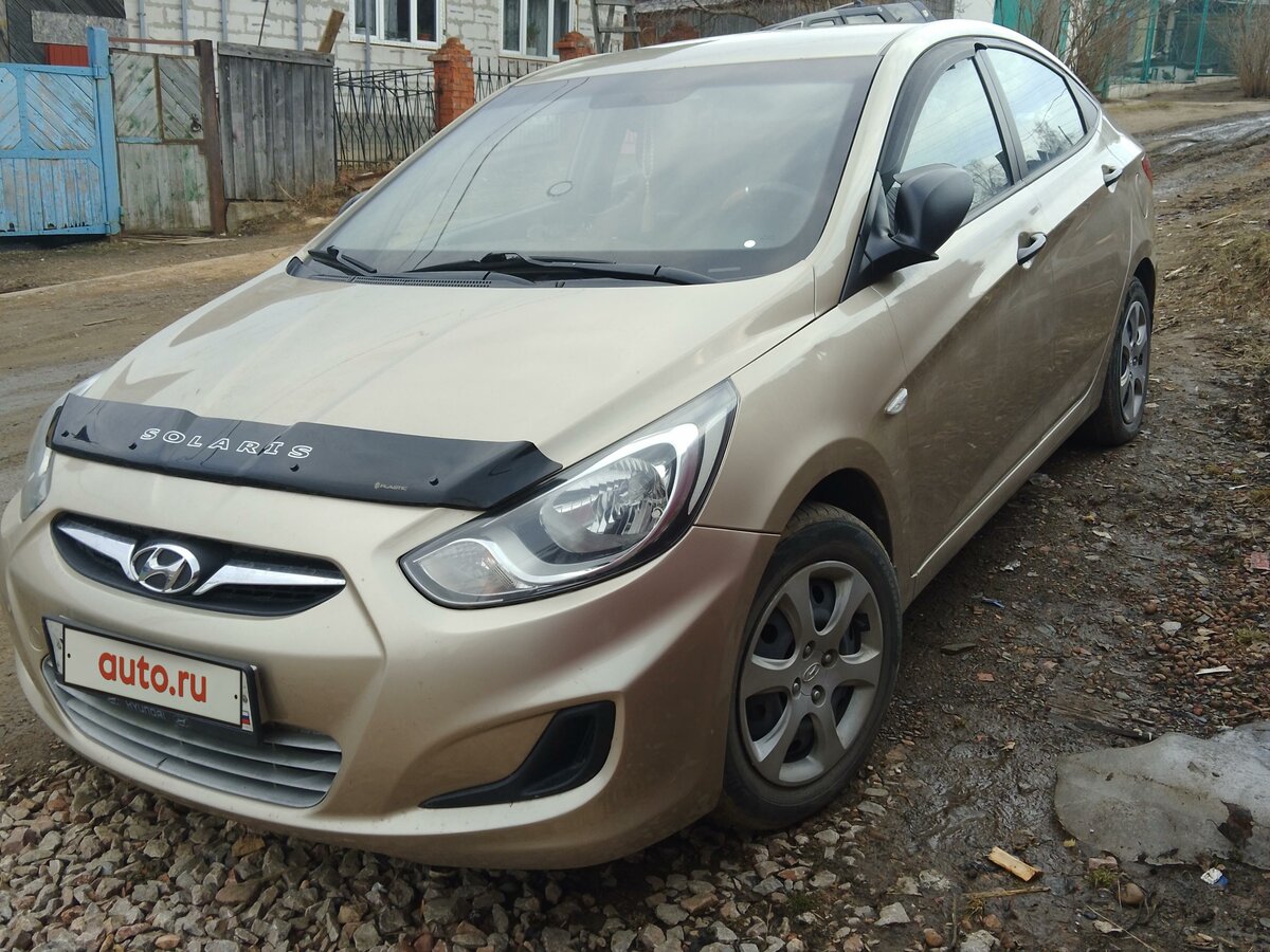 Купить б/у Hyundai Solaris I 1.4 MT (107 л.с.) бензин механика в ...