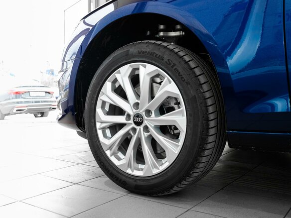 2021 Audi A4 35 TFSI V (B9) Рестайлинг, синий - вид 8