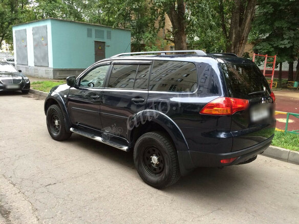 2012 Mitsubishi Pajero Sport II, синий - вид 3