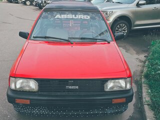 1989 Mazda 121 I, красный, 180000 рублей, вид 1