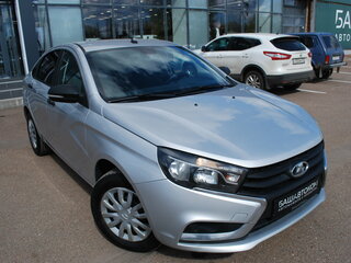 2016 Lada (ВАЗ) Vesta I, серебристый, 550000 рублей, вид 1