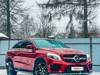 2016 Mercedes-Benz GLE Coupe 350 d I (C292), красный, 4357000 рублей, вид 1