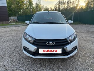 2022 Lada (ВАЗ) Granta I Рестайлинг, белый, 775000 рублей, вид 1