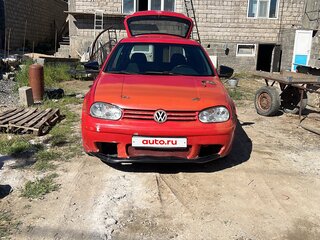 1999 Volkswagen Golf IV, красный, 150000 рублей, вид 1
