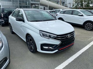 2024 Lada (ВАЗ) Vesta Sportline I Рестайлинг (NG), белый, 2194000 рублей, вид 1