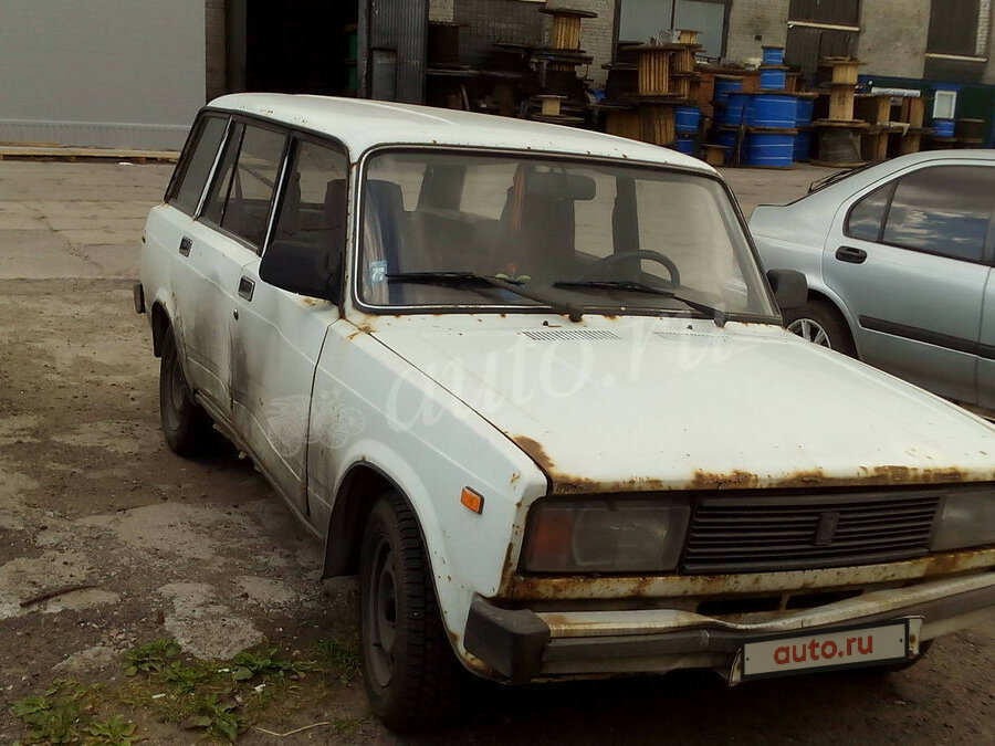 Лада 2104 ржавая