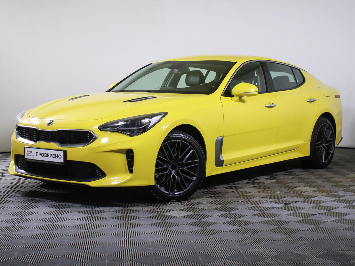 Купить б/у Kia Stinger I 2.0 AT (247 л.с.) 4WD бензин автомат в Москве ...