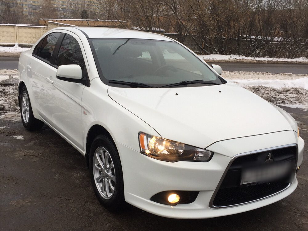 Mitsubishi Lancer 10 Р±РµР»С‹Р№