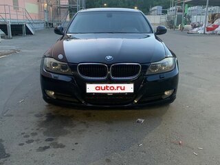 2009 BMW 3 серии 320i V (E90/E91/E92/E93) Рестайлинг, чёрный, 940000 рублей, вид 1