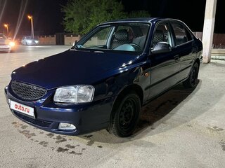 2008 Hyundai Accent ТагАЗ II, синий, 300000 рублей, вид 1