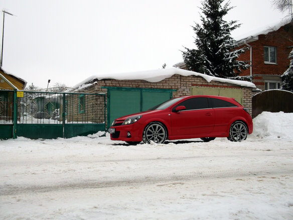 2007 Opel Astra OPC H, красный - вид 18