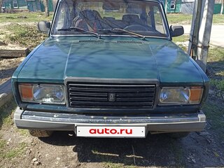2007 Lada (ВАЗ) 2107, зелёный, 170000 рублей, вид 1