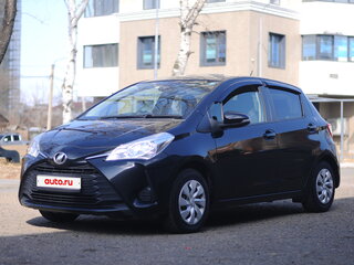 2019 Toyota Vitz III (XP130) Рестайлинг 2, чёрный, 910000 рублей, вид 1
