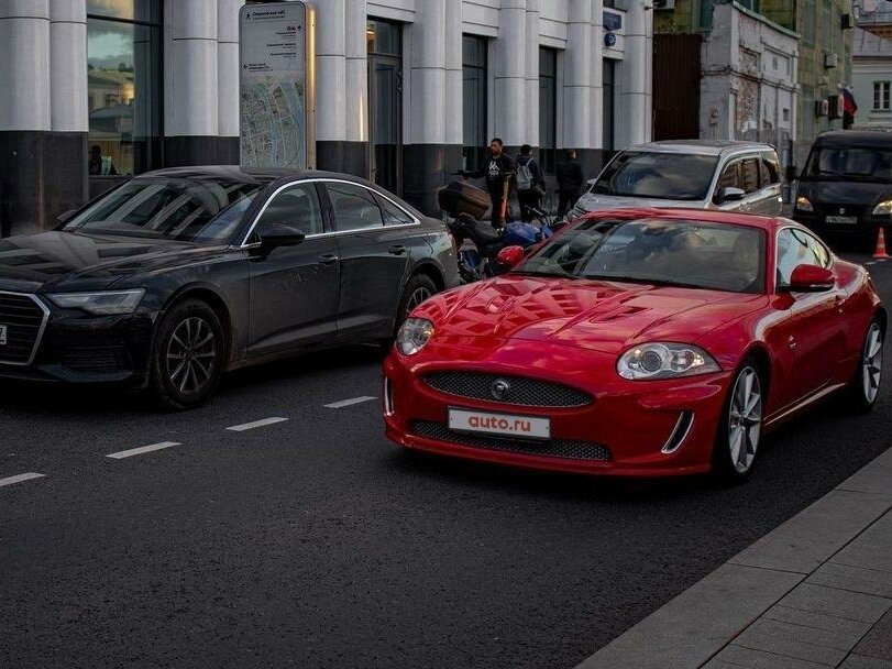 Купить б/у Jaguar XKR II Рестайлинг 1 5.0 AT (510 л.с.) бензин автомат ...