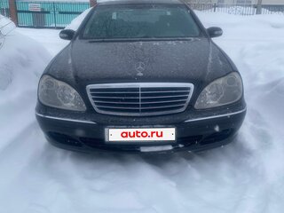 2003 Mercedes-Benz S-Класс 430 Long IV (W220) Рестайлинг, чёрный, 1000000 рублей, вид 1