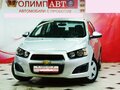 2014 Chevrolet Aveo II, серебристый - вид 1